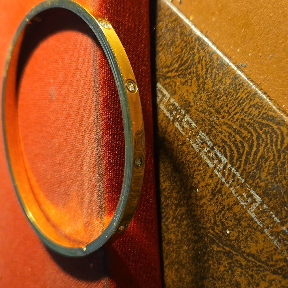 Gold Bangle - image 2